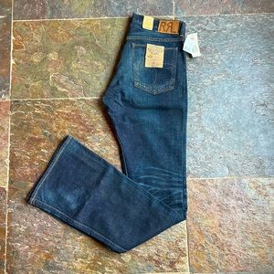Ralph Lauren Double RL - RRL - High Waisted Flare Selvedge Jeans